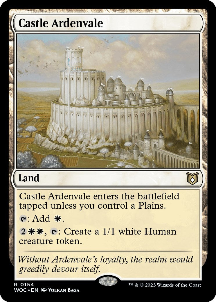 Castle Ardenvale [Wilds of Eldraine Commander] | Good Games North