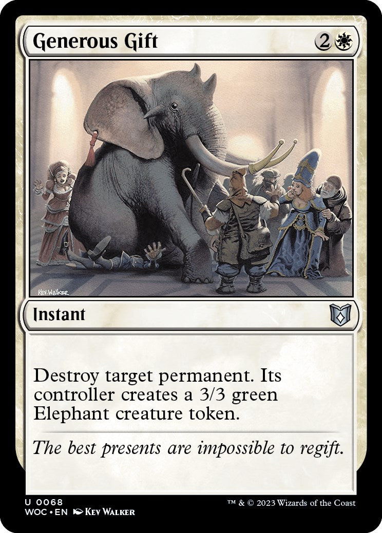 Generous Gift [Wilds of Eldraine Commander] | Good Games North