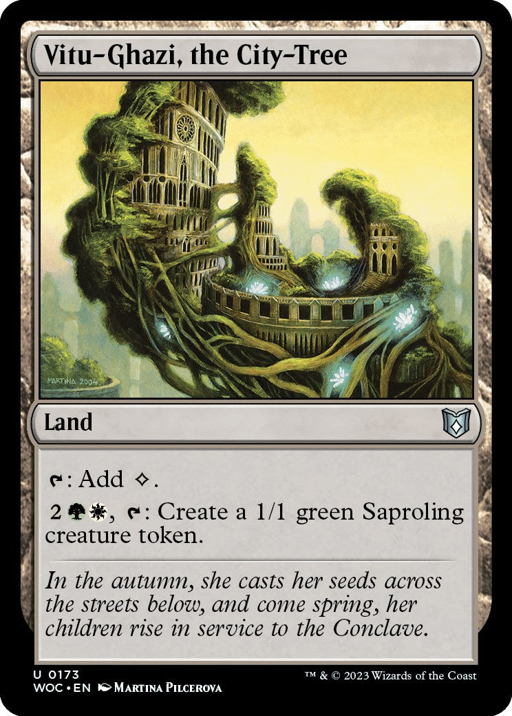 Vitu-Ghazi, the City-Tree [Wilds of Eldraine Commander] | Good Games North