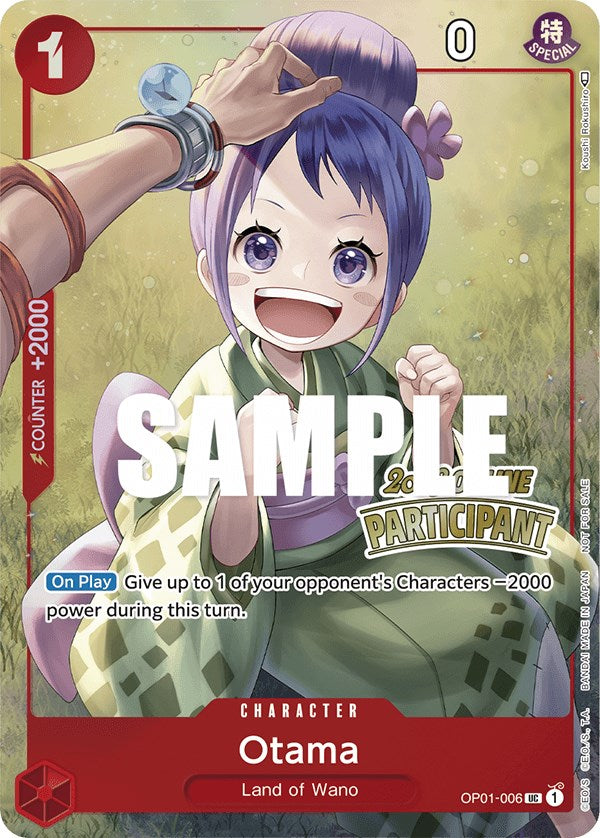Otama (Online Regional 2023) [Participant] [One Piece Promotion Cards] | Good Games North