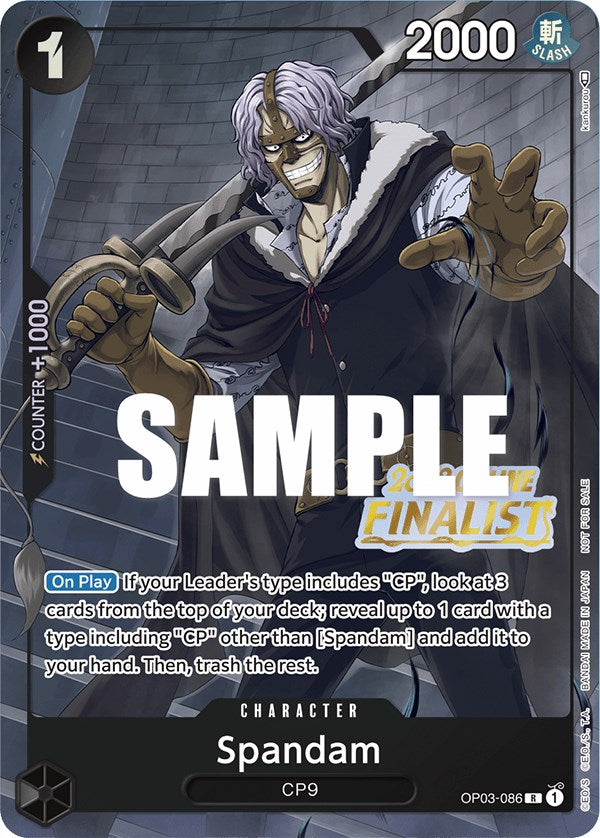 Spandam (Online Regional 2023) [Finalist] [One Piece Promotion Cards] | Good Games North