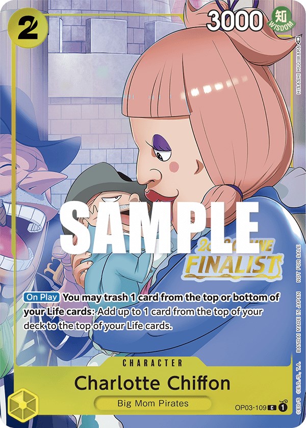Charlotte Chiffon (Online Regional 2023) [Finalist] [One Piece Promotion Cards] | Good Games North