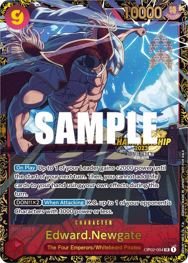 Edward.Newgate (Championship 2023) [One Piece Promotion Cards] | Good Games North