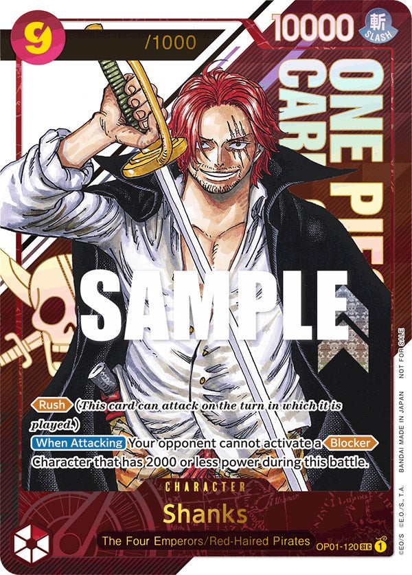 Shanks (Championship 2023) [Serial Number] [One Piece Promotion Cards] | Good Games North