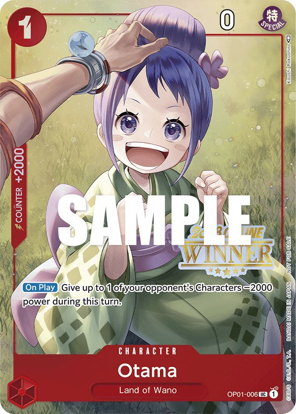 Otama (Online Regional 2023) [Winner] [One Piece Promotion Cards] | Good Games North