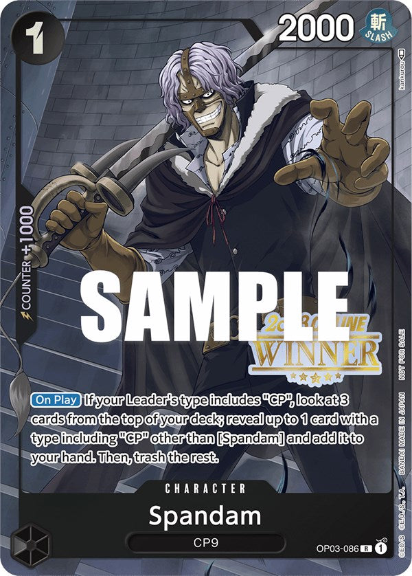 Spandam (Online Regional 2023) [Winner] [One Piece Promotion Cards] | Good Games North