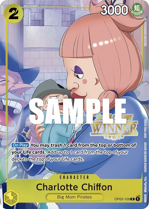 Charlotte Chiffon (Online Regional 2023) [Winner] [One Piece Promotion Cards] | Good Games North