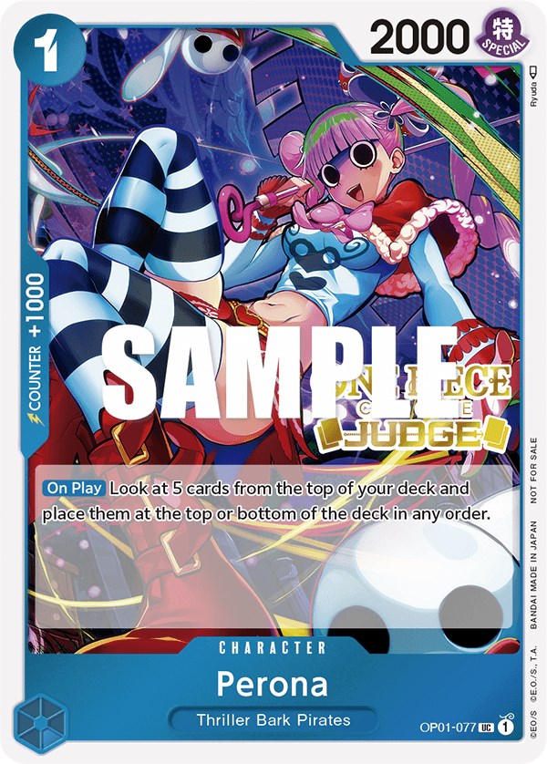 Perona (Judge Pack Vol. 2) [One Piece Promotion Cards] | Good Games North