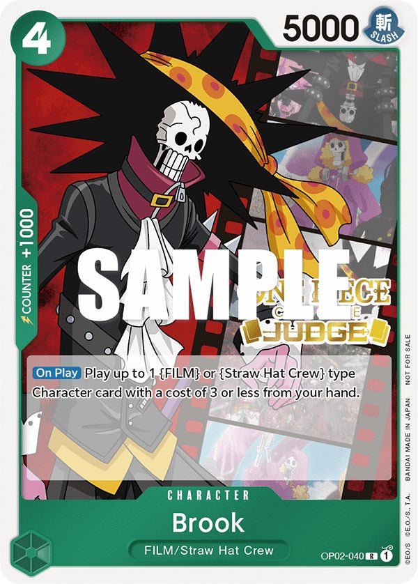 Brook (Judge Pack Vol. 2) [One Piece Promotion Cards] | Good Games North