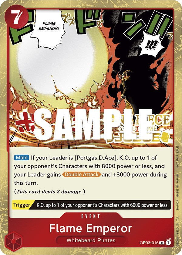 Flame Emperor (Judge Pack Vol. 2) [One Piece Promotion Cards] | Good Games North