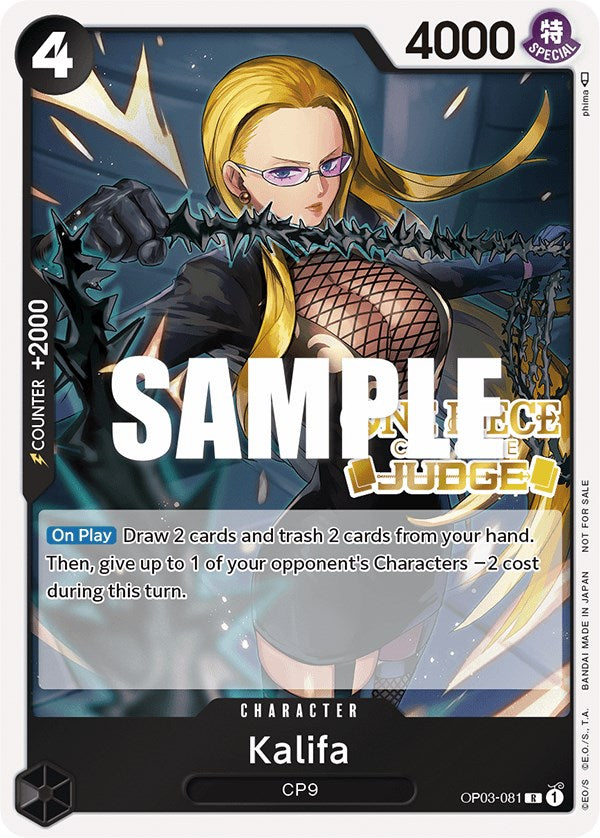 Kalifa (Judge Pack Vol. 2) [One Piece Promotion Cards] | Good Games North