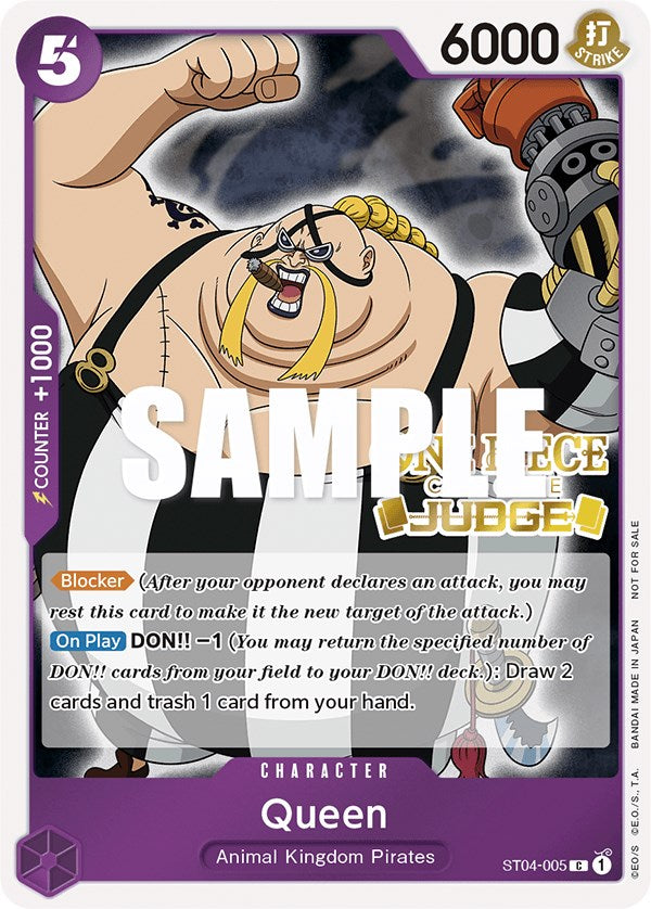 Queen (Judge Pack Vol. 2) [One Piece Promotion Cards] | Good Games North