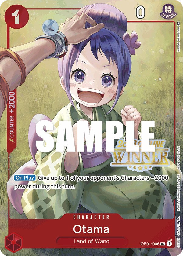 Otama (Offline Regional 2023) [Winner] [One Piece Promotion Cards] | Good Games North