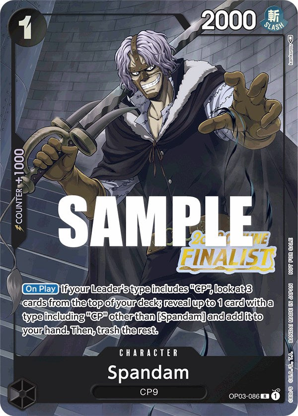 Spandam (Offline Regional 2023) [Finalist] [One Piece Promotion Cards] | Good Games North