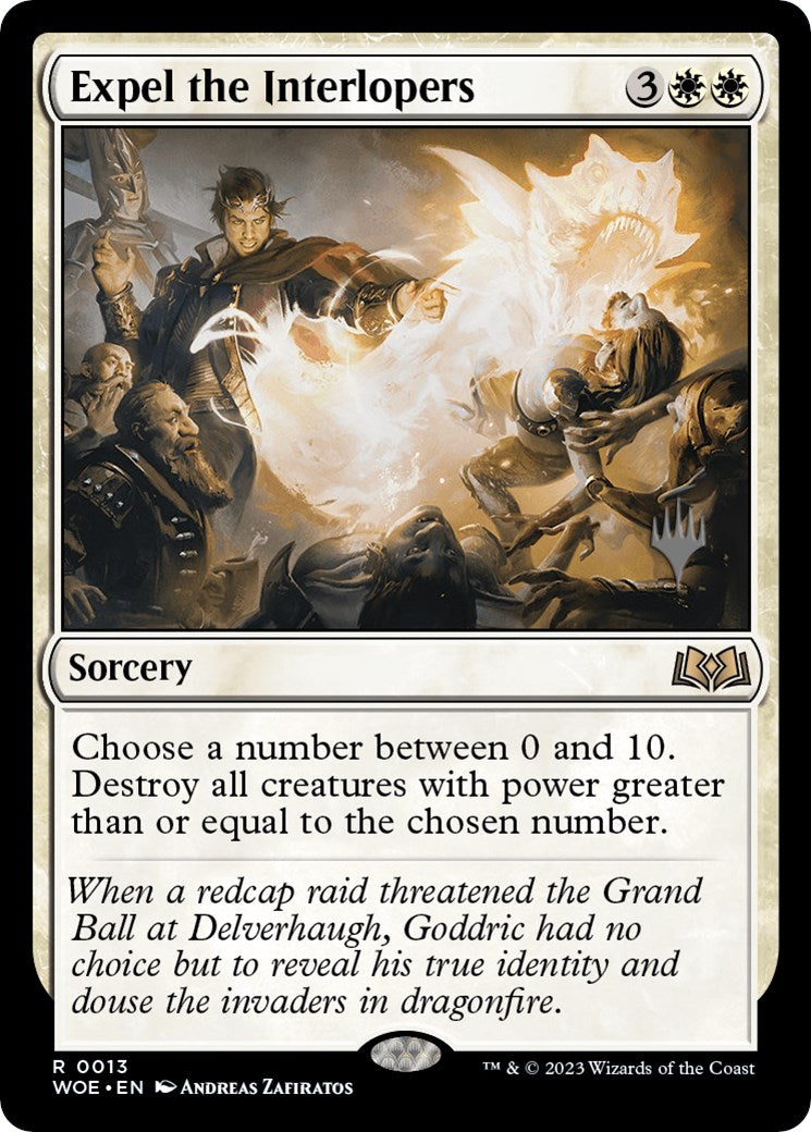 Expel the Interlopers (Promo Pack) [Wilds of Eldraine Promos] | Good Games North