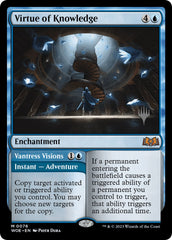Virtue of Knowledge // Vantress Visions (Promo Pack) [Wilds of Eldraine Promos] | Good Games North