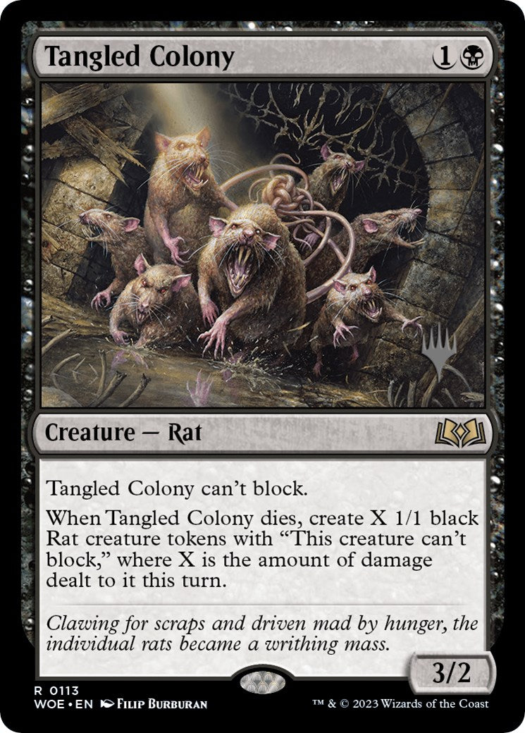 Tangled Colony (Promo Pack) [Wilds of Eldraine Promos] | Good Games North