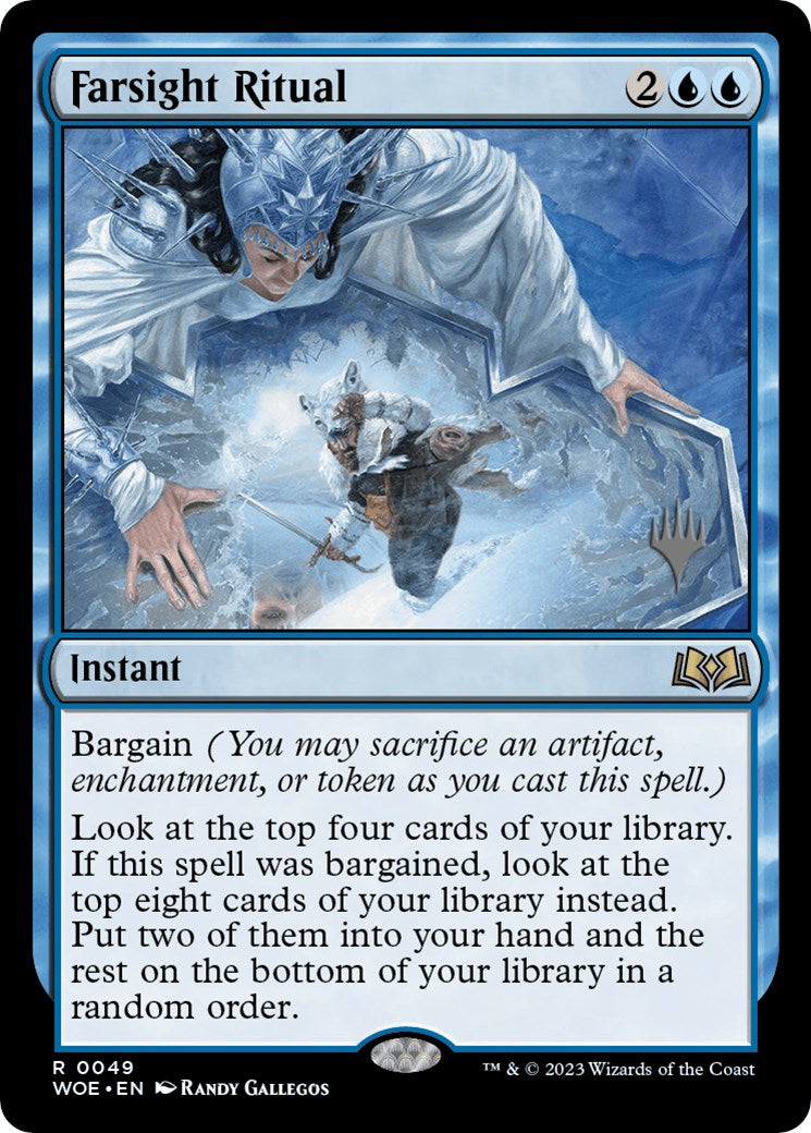 Farsight Ritual (Promo Pack) [Wilds of Eldraine Promos] | Good Games North