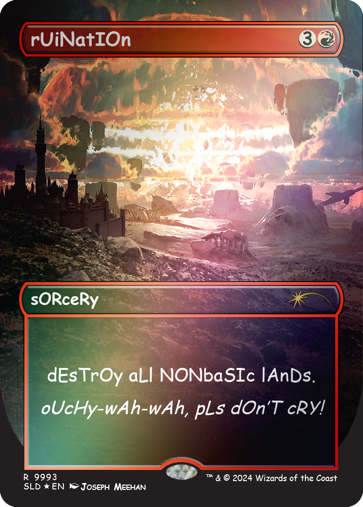 rUiNatIOn (Rainbow Foil) [Secret Lair Drop Series] | Good Games North