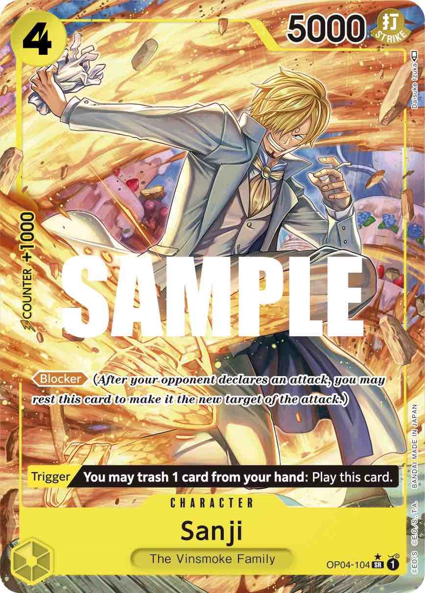 Sanji (Alternate Art) [Kingdoms of Intrigue] | Good Games North
