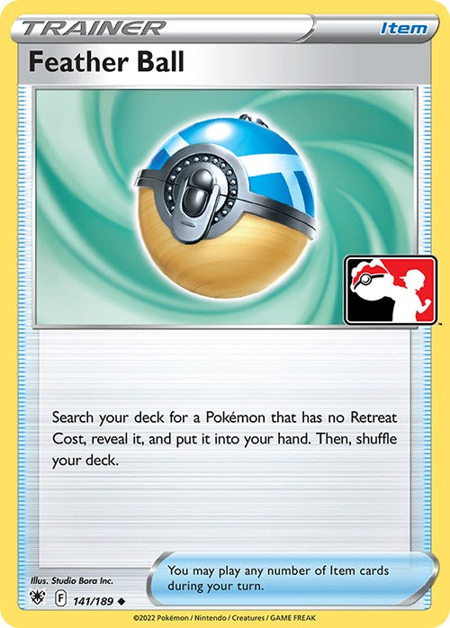 Feather Ball (141/189) [Prize Pack Series Three] | Good Games North