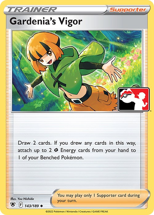 Gardenia's Vigor (143/189) [Prize Pack Series Three] | Good Games North