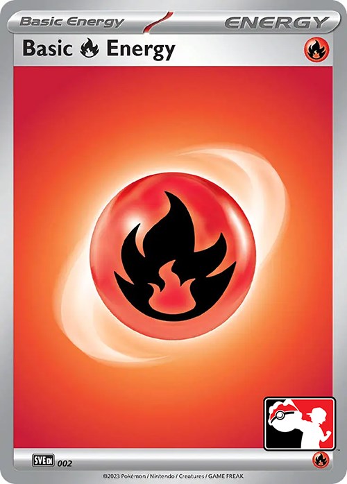 Basic Fire Energy (002) [Prize Pack Series Three] | Good Games North