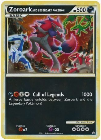 Zoroark and Legendary Pokemon (Jumbo Card) [Miscellaneous Cards] | Good Games North