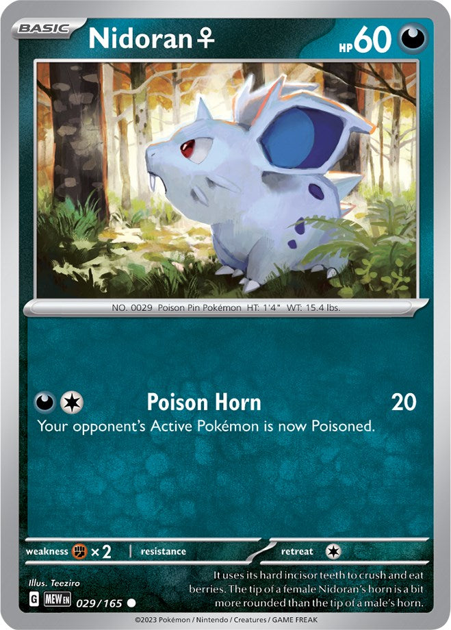 Nidoran F (029/165) [Scarlet & Violet 151] | Good Games North