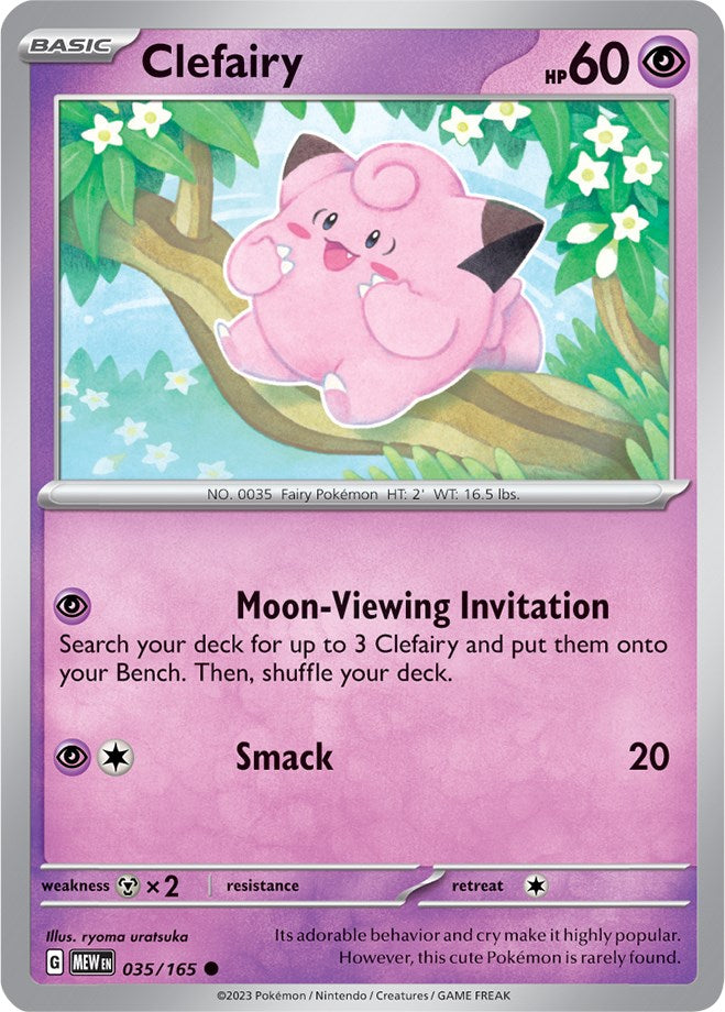 Clefairy (035/165) [Scarlet & Violet 151] | Good Games North