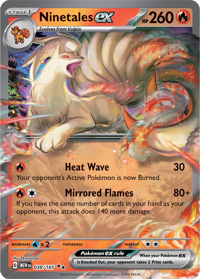 Ninetales ex (038/165) [Scarlet & Violet 151] | Good Games North