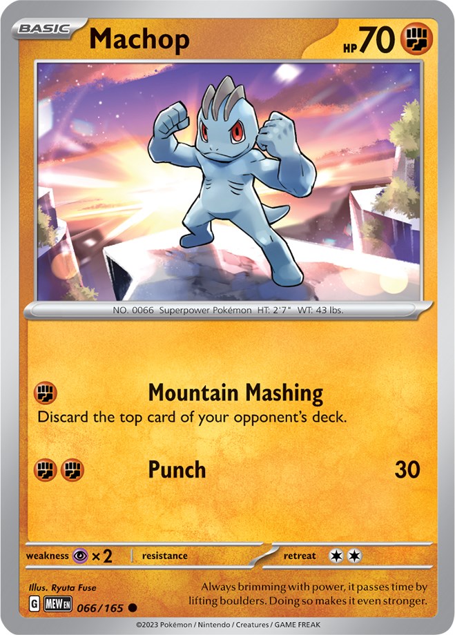 Machop (066/165) [Scarlet & Violet 151] | Good Games North
