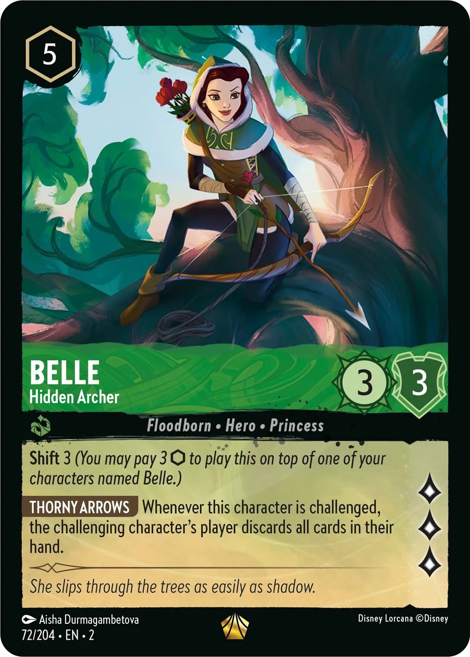 Belle - Hidden Archer (72/204) [Rise of the Floodborn] | Good Games North