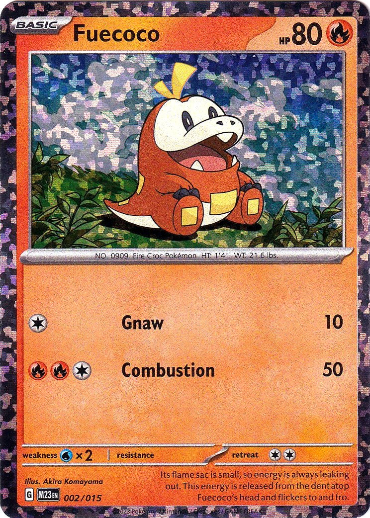 Fuecoco (002/015) [McDonald's Promos: 2023 Collection] | Good Games North