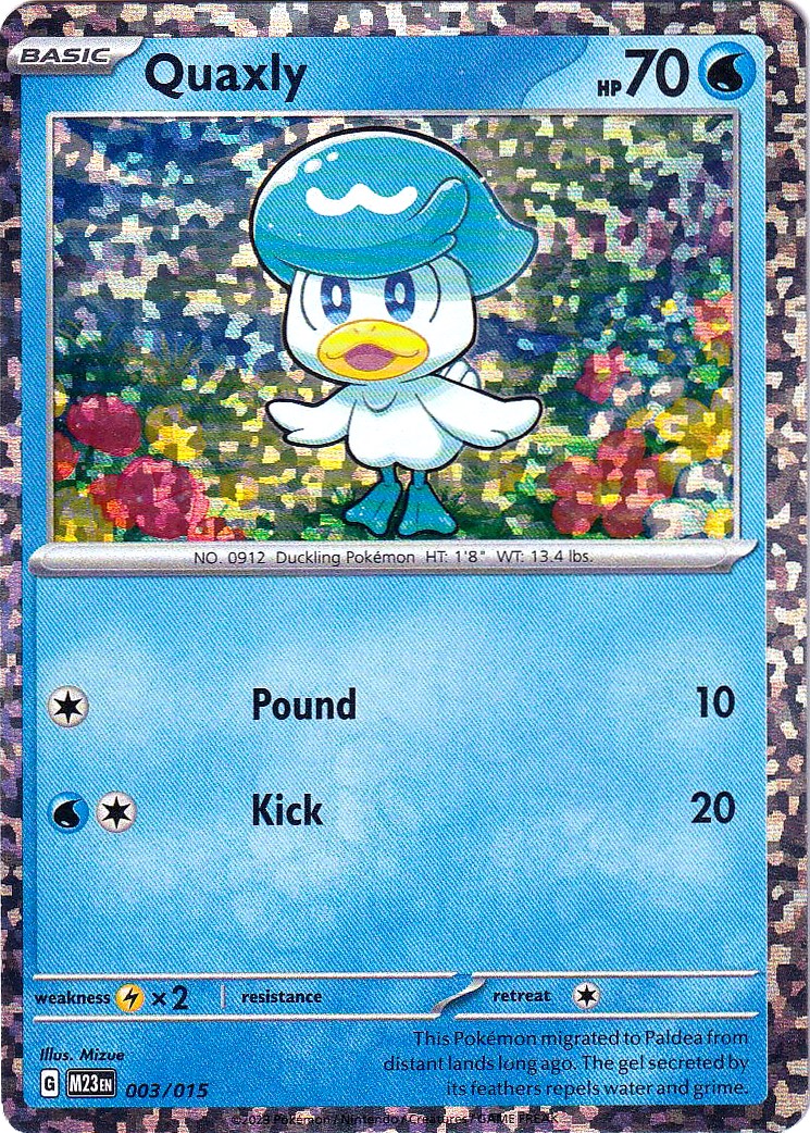 Quaxly (003/015) [McDonald's Promos: 2023 Collection] | Good Games North