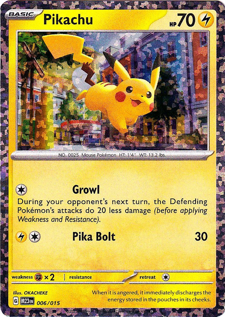 Pikachu (006/015) [McDonald's Promos: 2023 Collection] | Good Games North