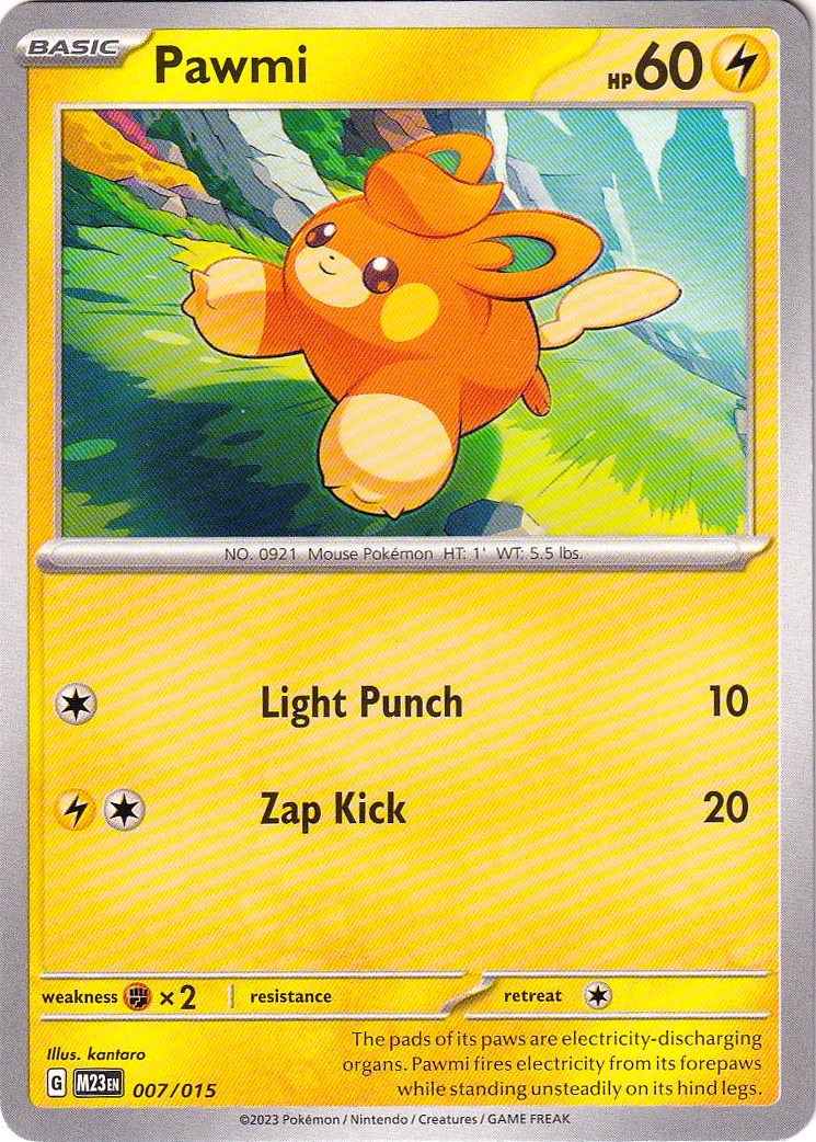Pawmi (007/015) [McDonald's Promos: 2023 Collection] | Good Games North