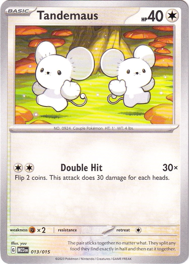 Tandemaus (013/015) [McDonald's Promos: 2023 Collection] | Good Games North