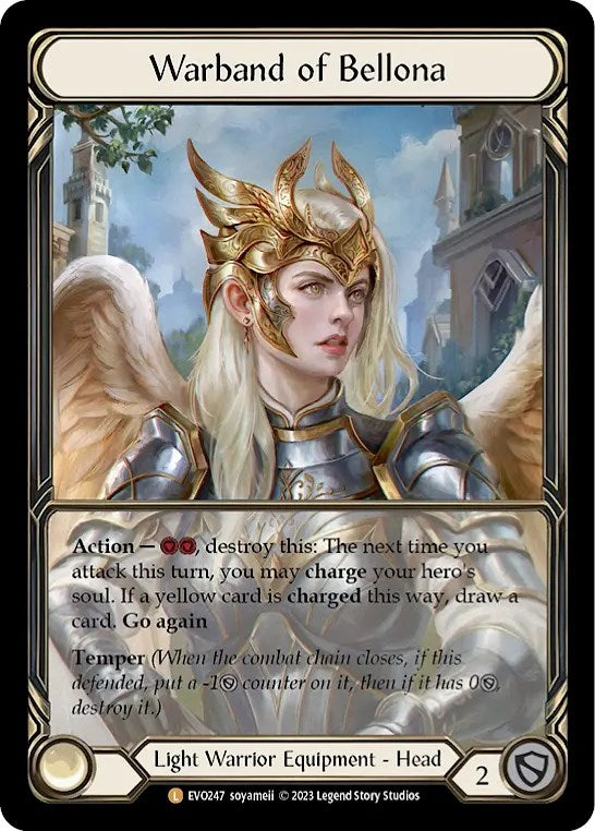 Warband of Bellona [EVO247] (Bright Lights)  Cold Foil | Good Games North