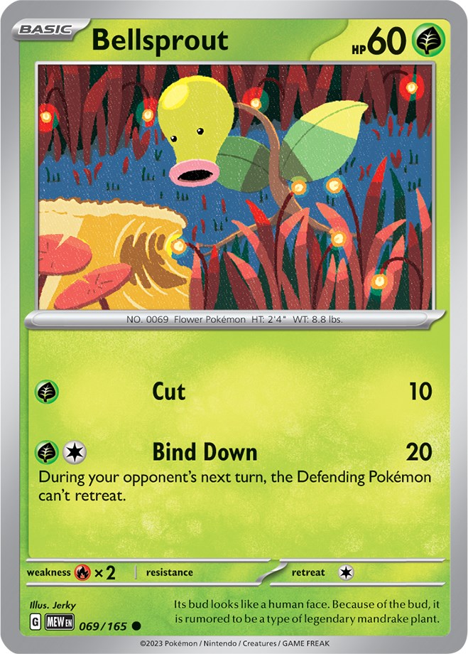 Bellsprout (069/165) [Scarlet & Violet 151] | Good Games North