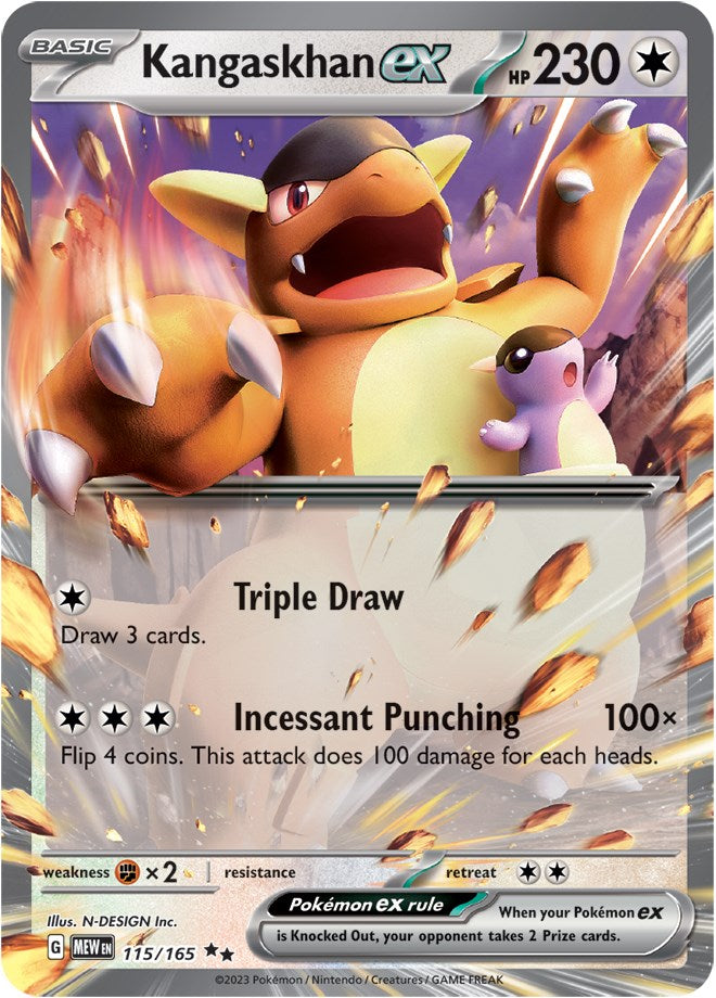 Kangaskhan ex (115/165) [Scarlet & Violet 151] | Good Games North