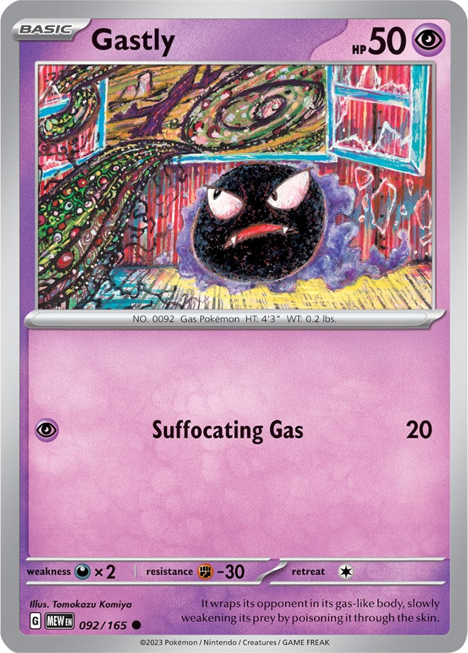 Gastly (092/165) [Scarlet & Violet 151] | Good Games North