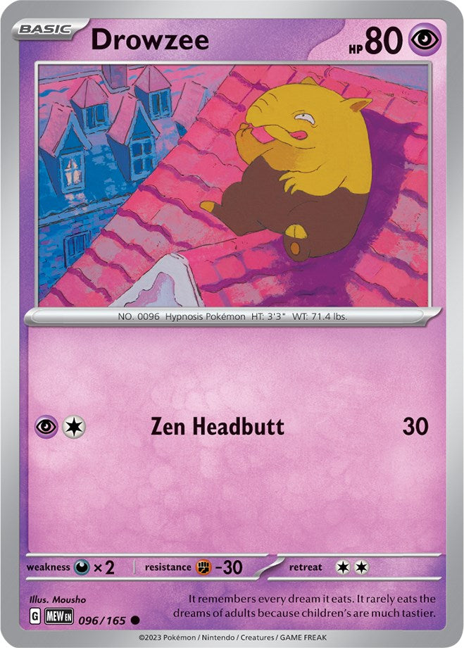 Drowzee (096/165) [Scarlet & Violet 151] | Good Games North