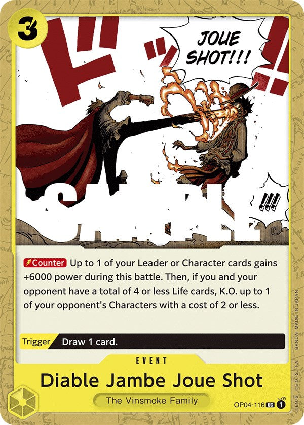 Diable Jambe Joue Shot [Kingdoms of Intrigue] | Good Games North