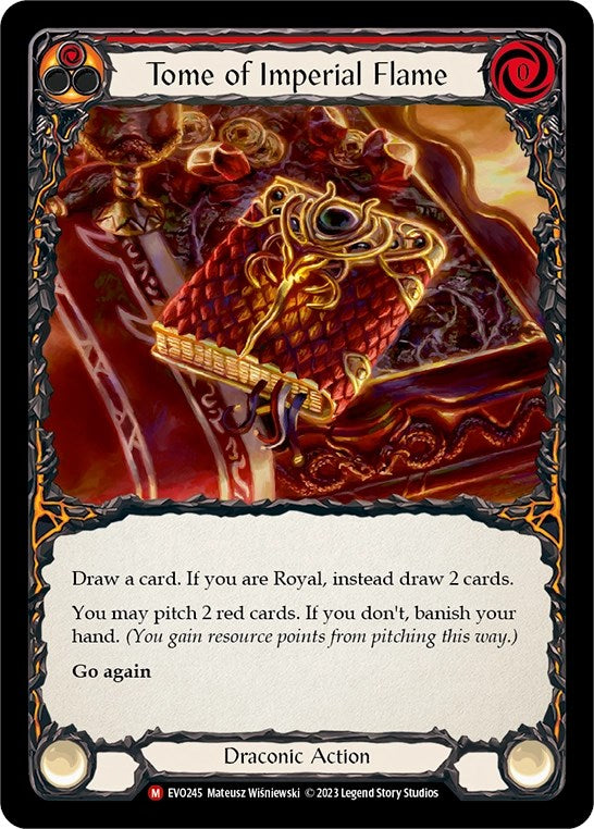 Tome of Imperial Flame [EVO245] (Bright Lights) | Good Games North