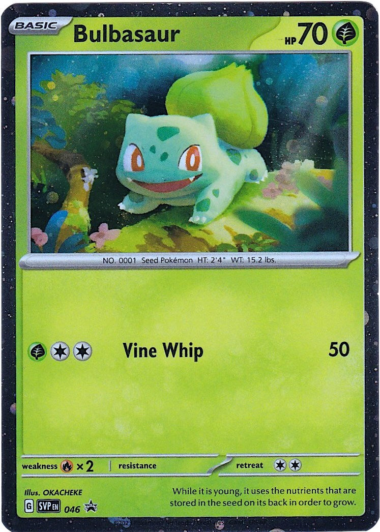 Bulbasaur (046) (Cosmos Holo) [Scarlet & Violet: Black Star Promos] | Good Games North
