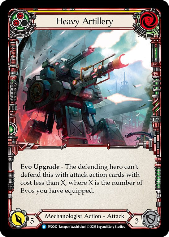 Heavy Artillery (Yellow) [EVO062] (Bright Lights) | Good Games North