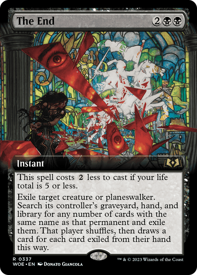 The End (Extended Art) [Wilds of Eldraine] | Good Games North