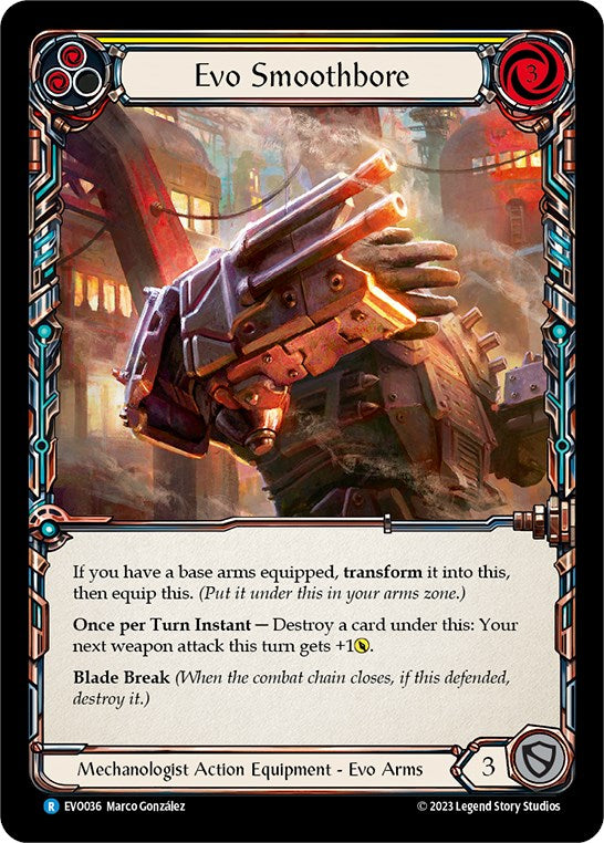 Evo Smoothbore [EVO036] (Bright Lights)  Cold Foil | Good Games North