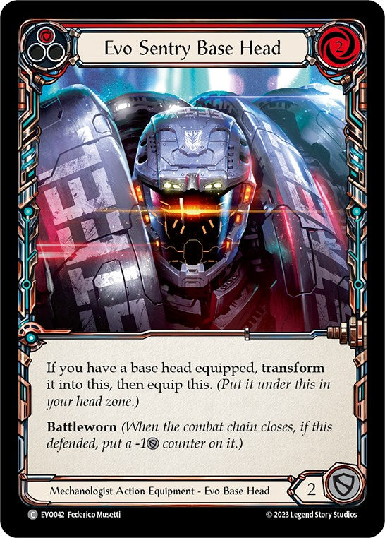 Evo Sentry Base Head [EVO042] (Bright Lights)  Cold Foil | Good Games North